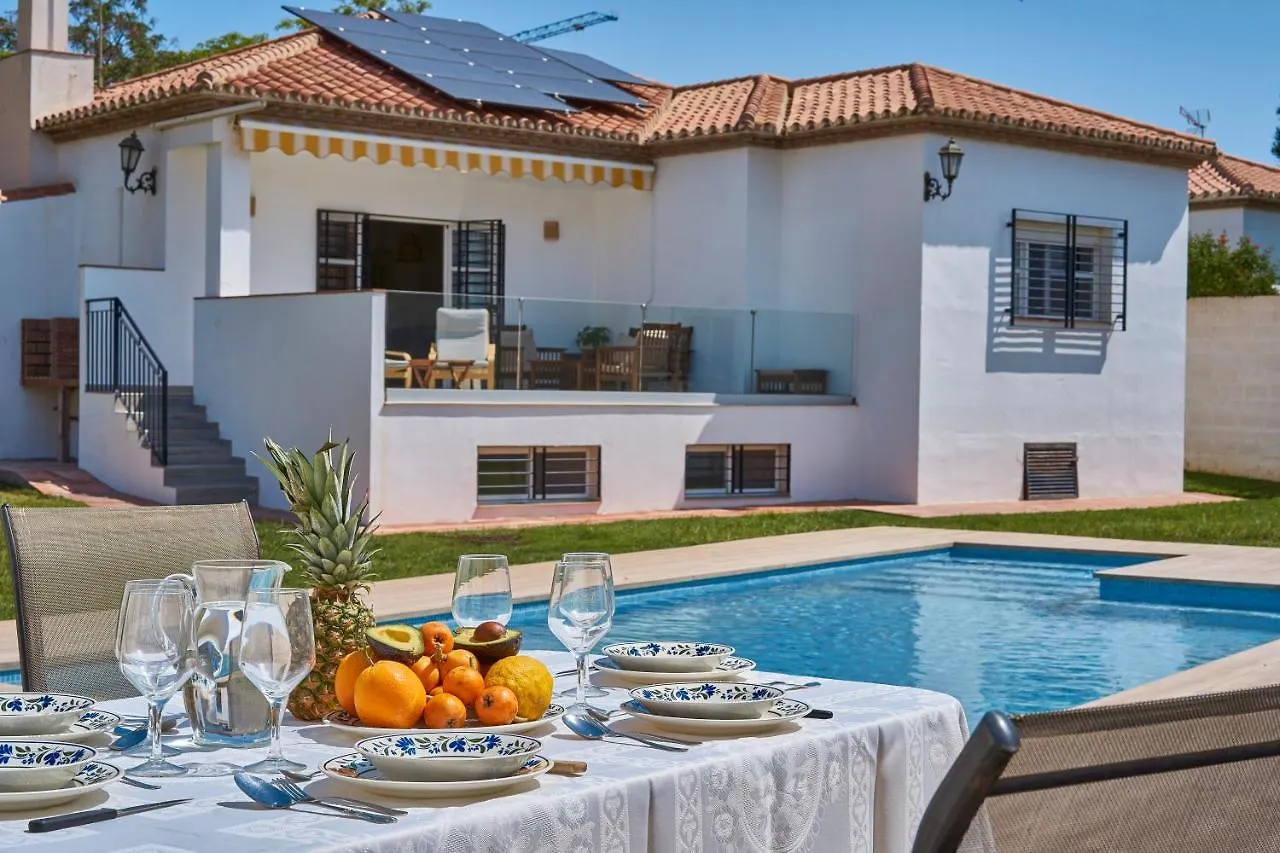 Relax, Family, Telecommuting & Private Pool Villa Velez Malaga